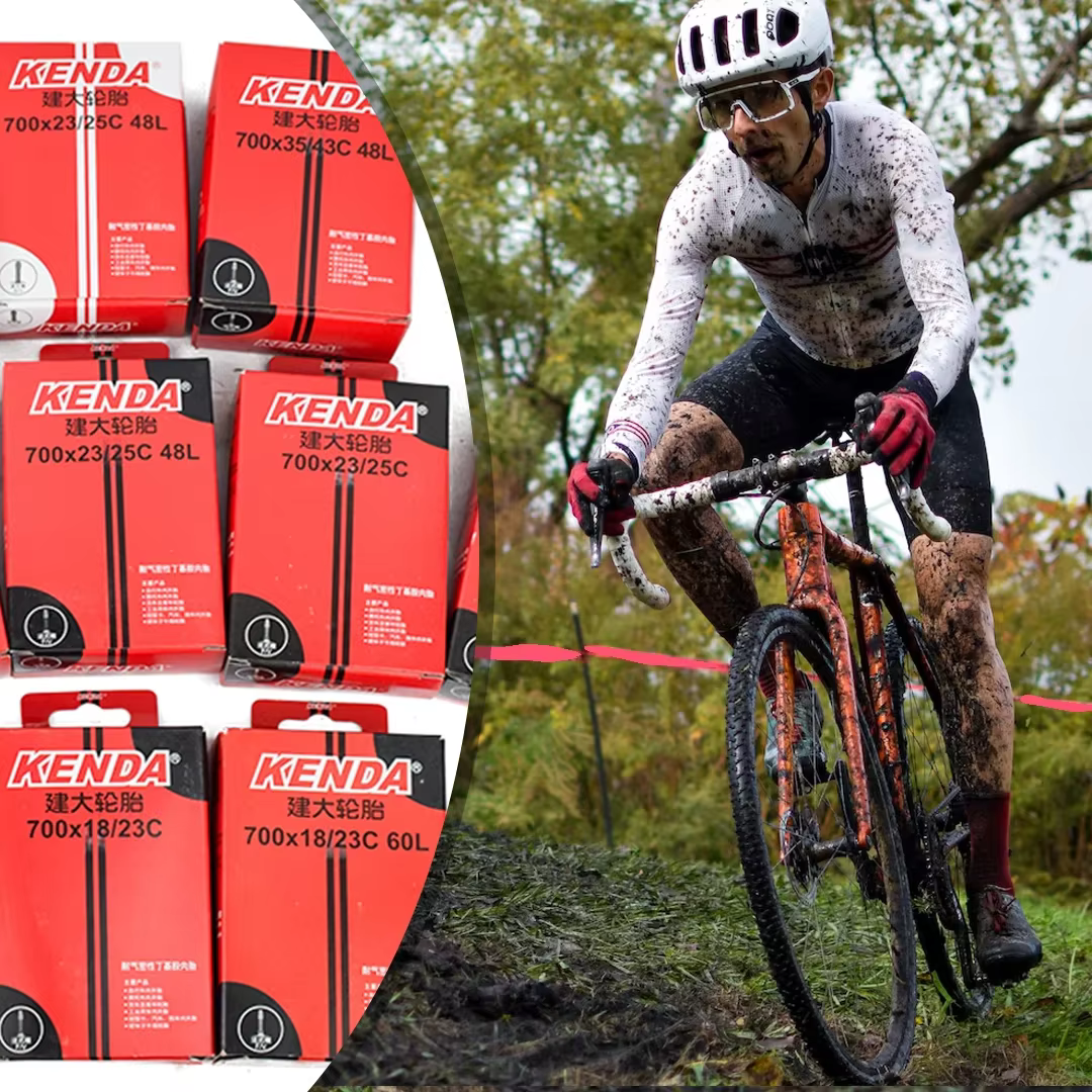 1 pièces KENDA chambre à air de pneu de vélo 700C 18-23C 23-25C 28-32C 35-43C 45C caméra Schrader Presta valve