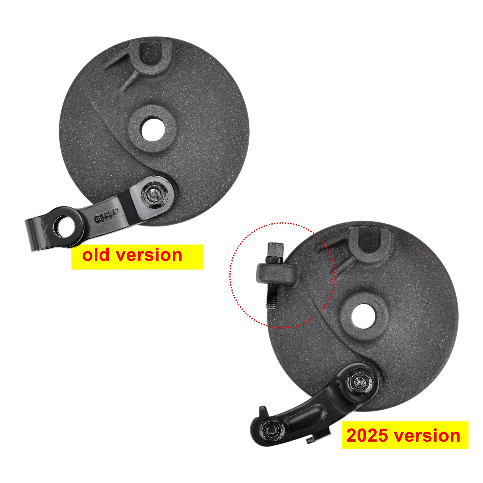 Frein à tambour version 2025 pour trottinette électrique Segway Max G2 G65