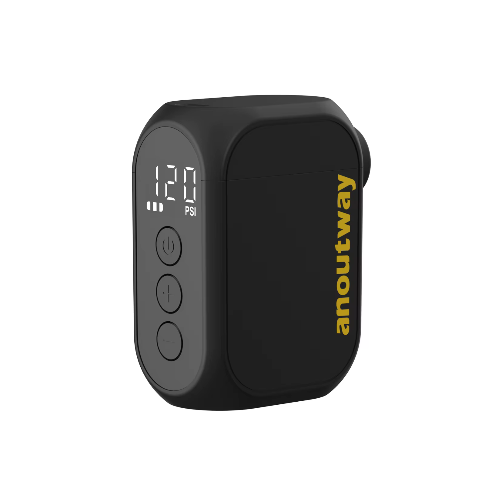 Anoutway AT1 Pro Mini pompe électrique pour vélo gonfleur de pneus sans fil avec écran 25 minutes charge rapide 120PSI Max 450mAh batterie