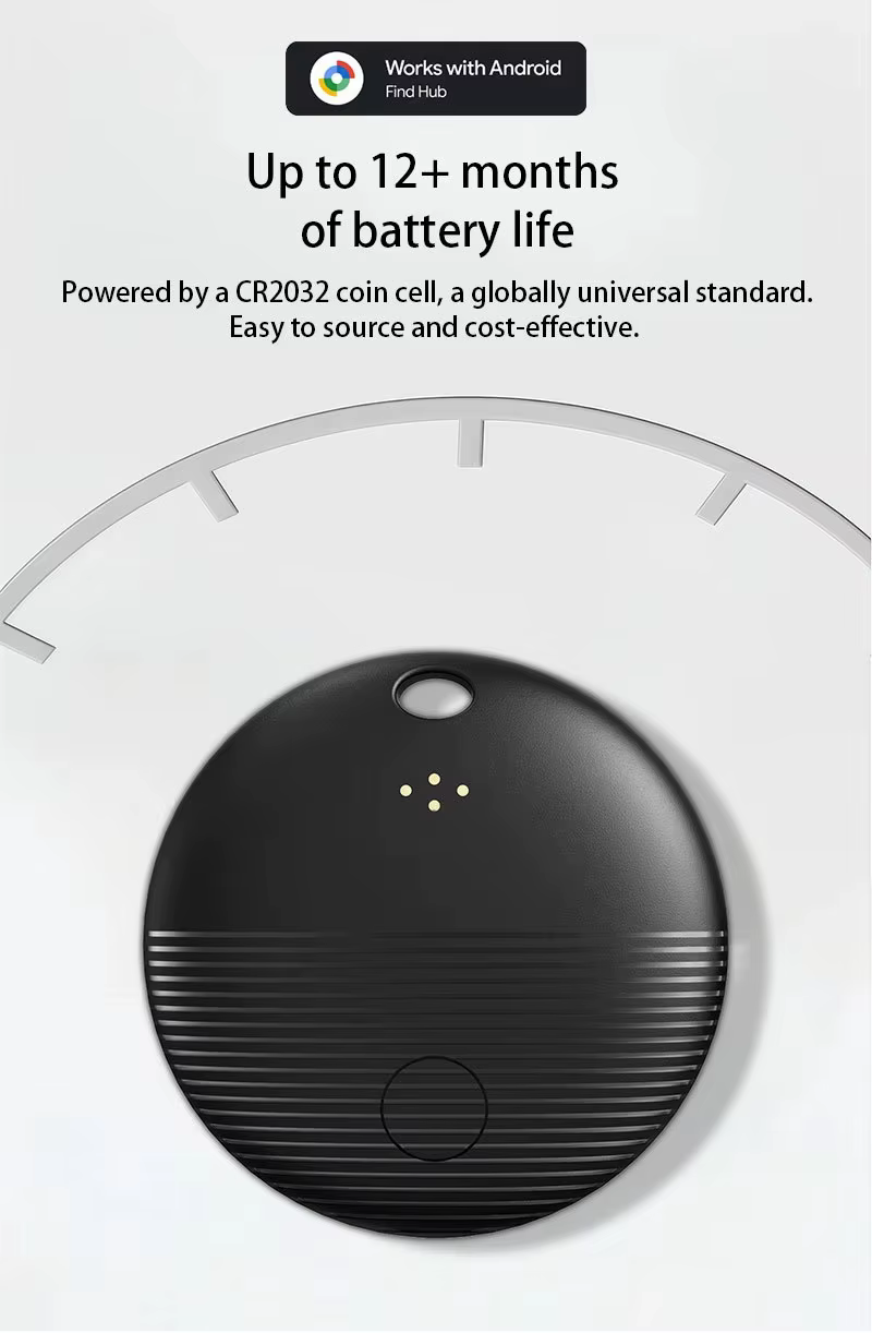 Traceur GPS Google Find My, localisateur Bluetooth portable pour vélo et clés, anti-perte pour Android et Airtag