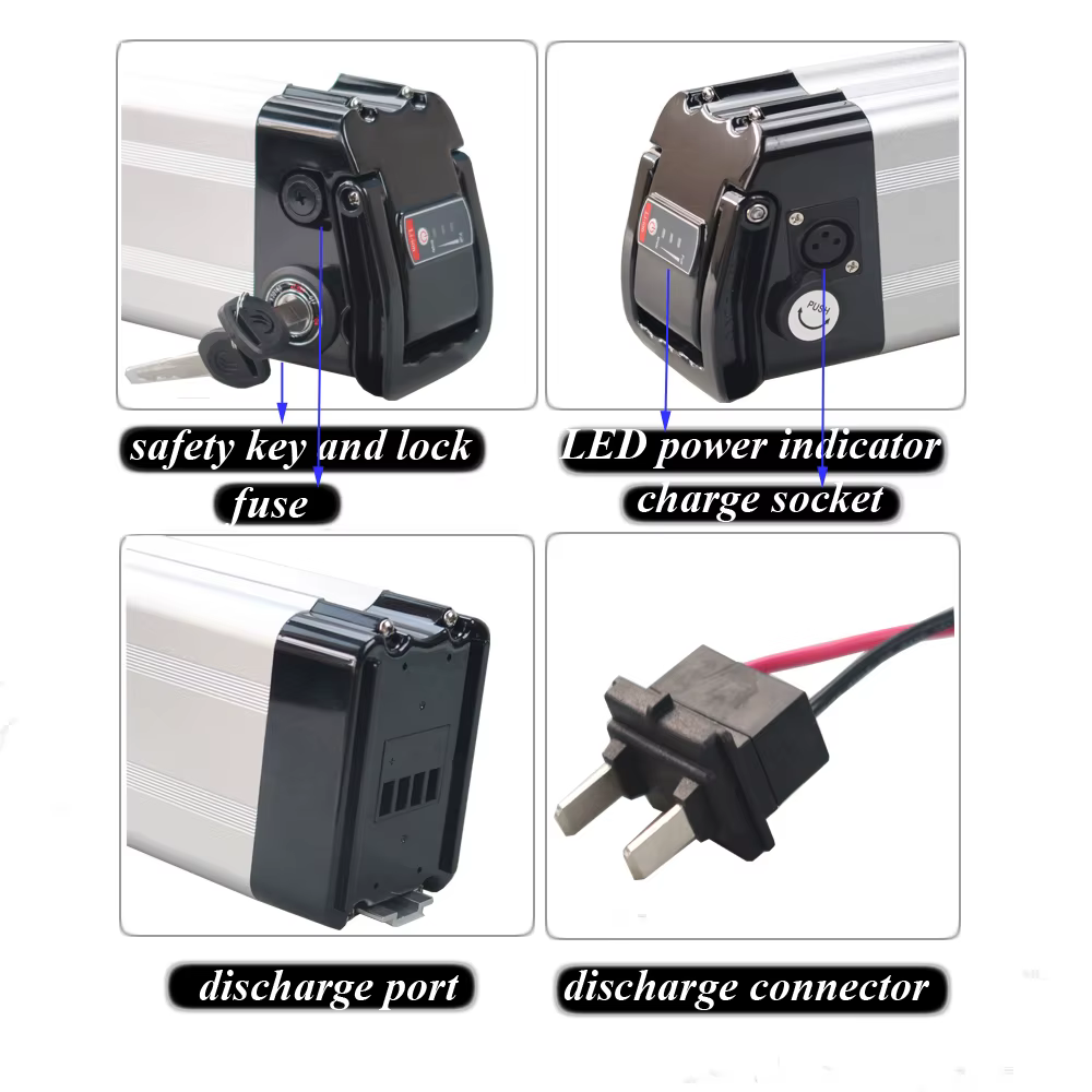 Batterie aux ions Eddie pour vélo électrique