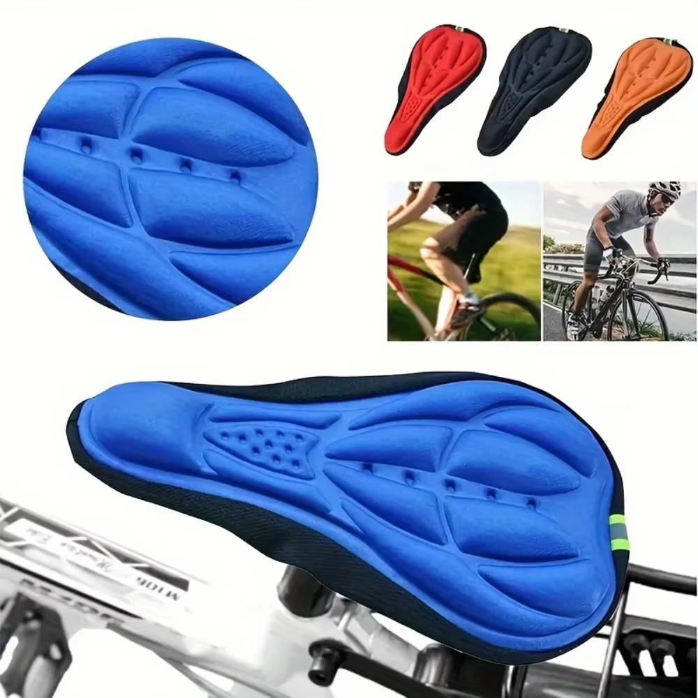 Coussin de siège de vélo confortable avec absorption des chocs et design 3D respirant