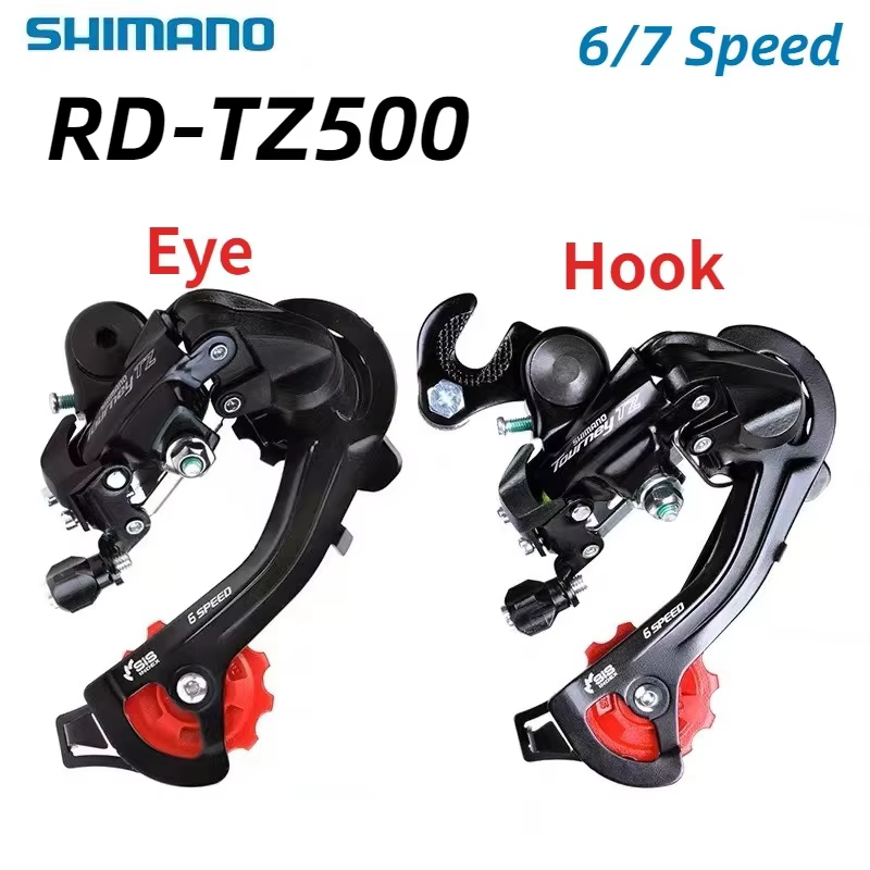 Dérailleur arrière Shimano Tourney TZ RD-TZ500 6s 7s 18s 21s Transmission RD TZ500 VTT Pièces de vélo