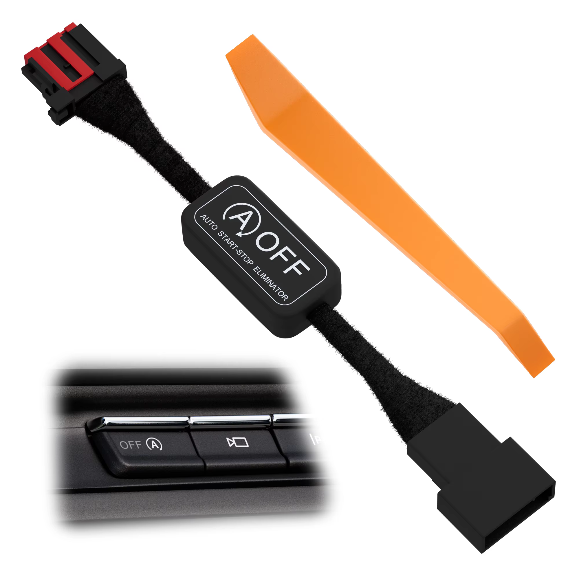 Éliminateur/désactivateur de démarrage/arrêt automatique compatible avec les accessoires Ford F150 2021 2022 2023 2024 2025 A-Off Auto Stop Eliminator