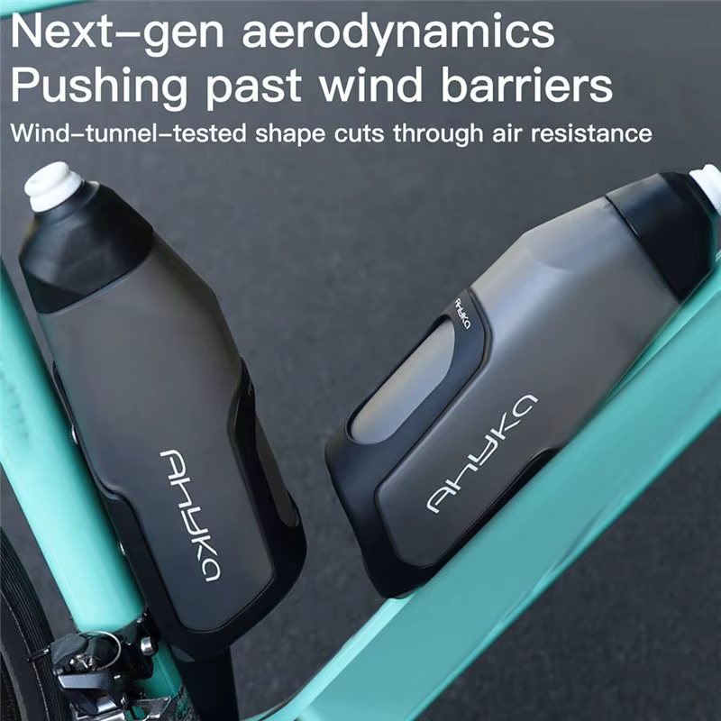 AHYKA vélo 600Ml support de bouteille d'eau conception aérodynamique cadre