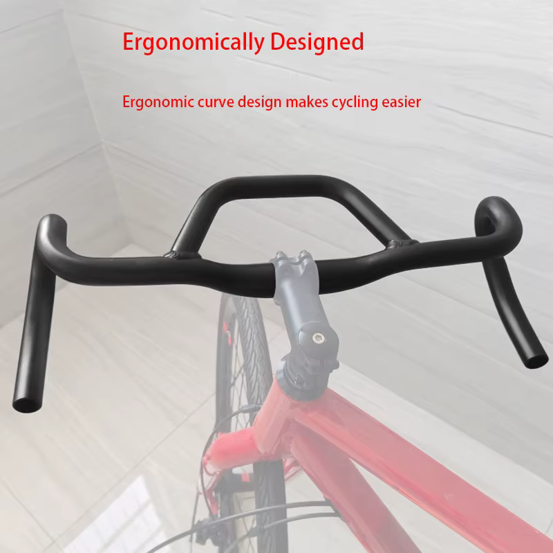 Barres de chute de vélo en gravier pour Adventure & Commute – Guidon confortable de 31