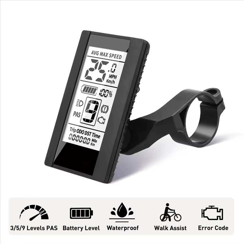 Écran LCD Bafang 800S UART pour vélo électrique