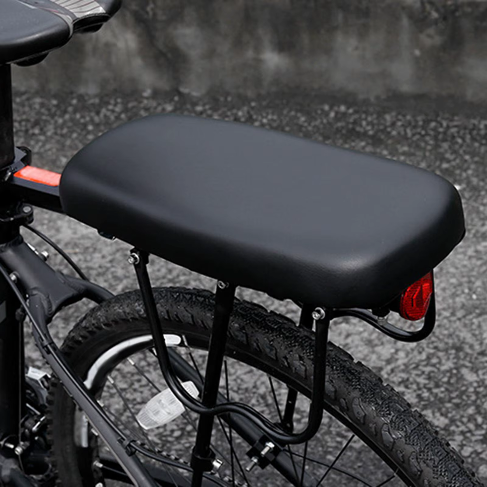 Coussin de siège arrière de vélo électrique