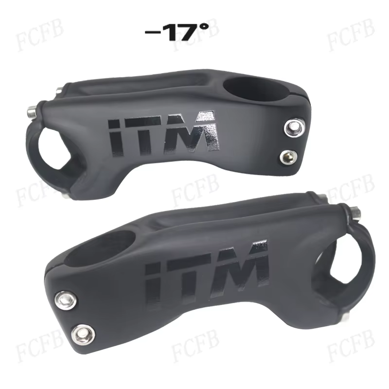 Tige de guidon en carbone ITM -17 ° -10 °