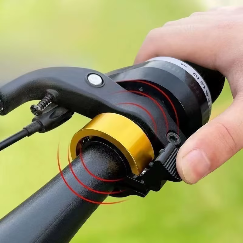 Sonnette de vélo VTT, klaxon de vélo en alliage