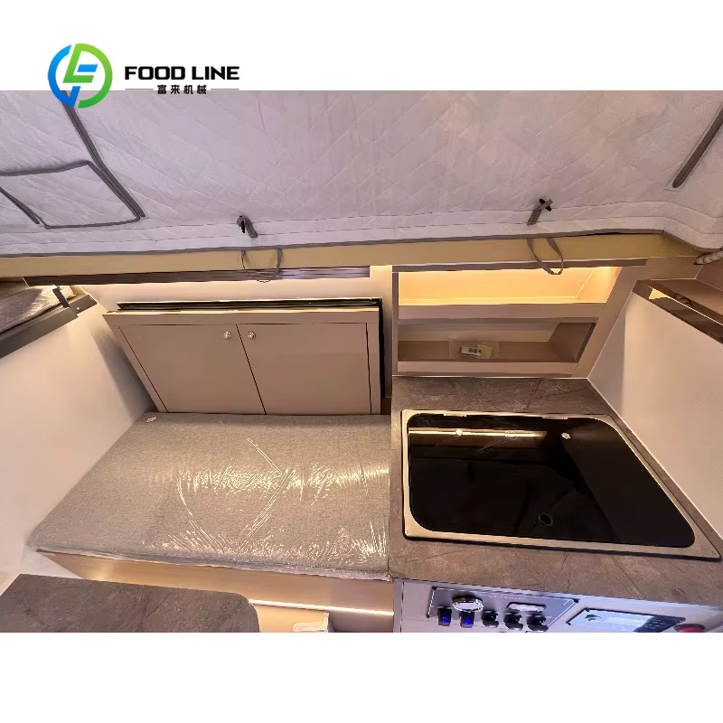 Camper multifonctionnel personnalisé pour camion avec porte-équipement et auvent latéral pour aventures tout-terrain – Prix d'achat en gros