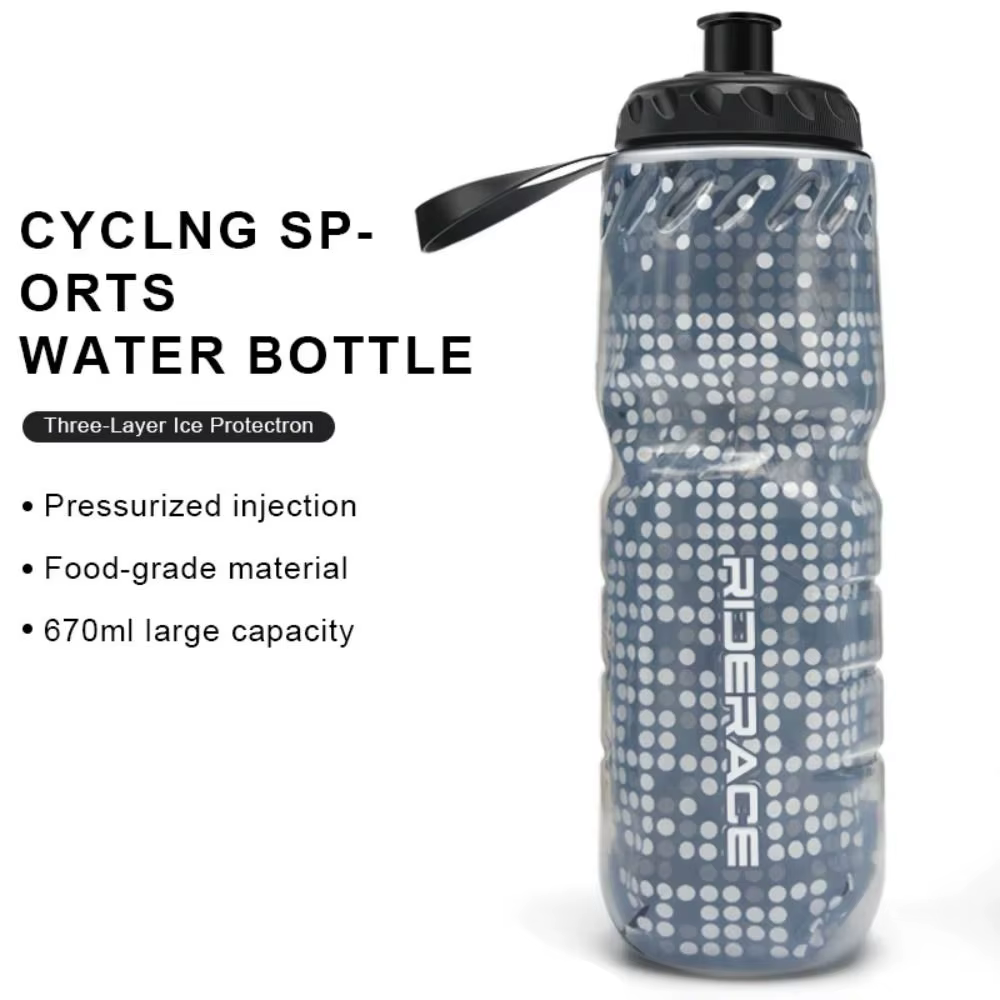 Bouteilles d'eau pour vélo à double paroi