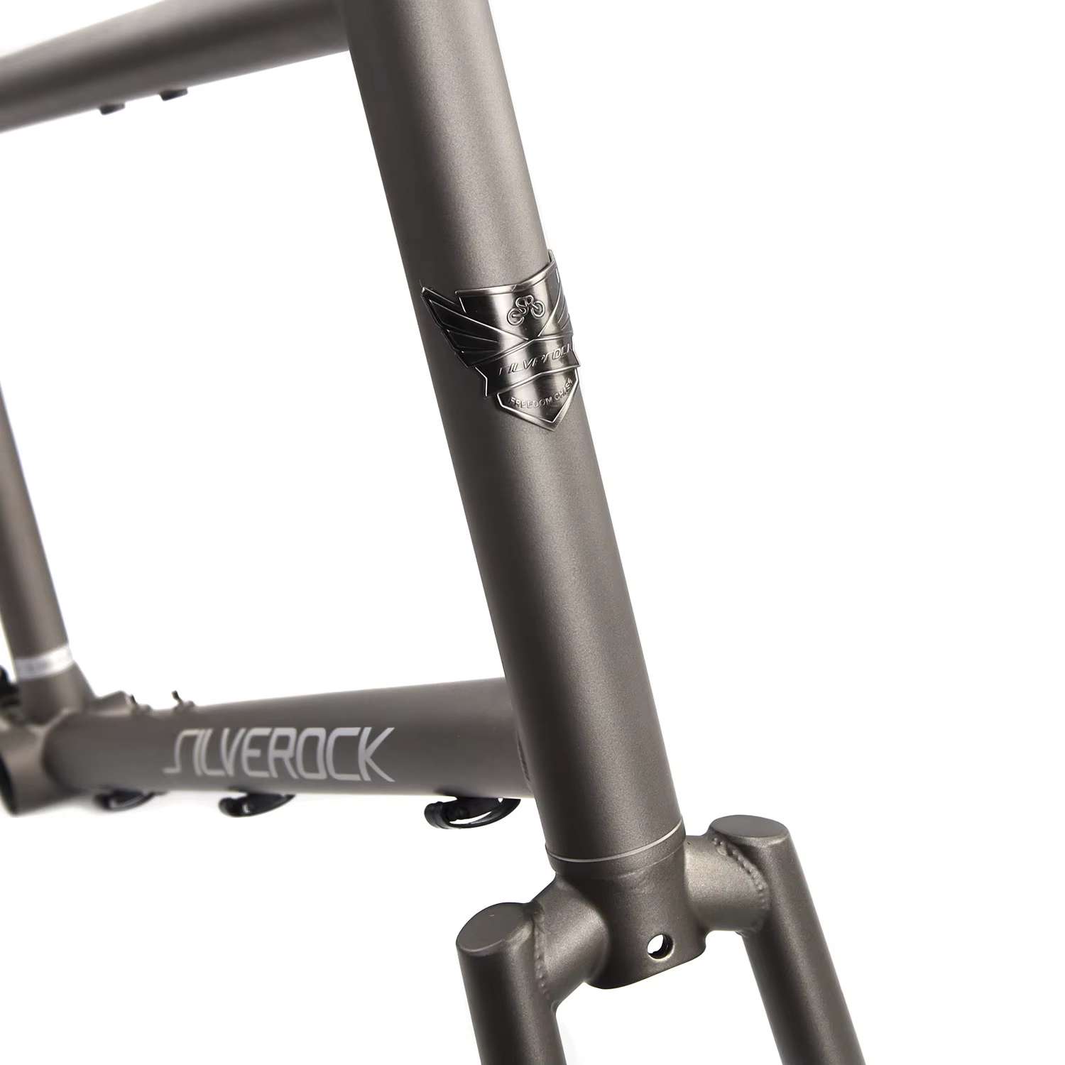 SILVEROCK DEWY Pro Chromoly à travers l'axe cadre 20 "406 451 gravier Minivelo disque urbain classique Touring