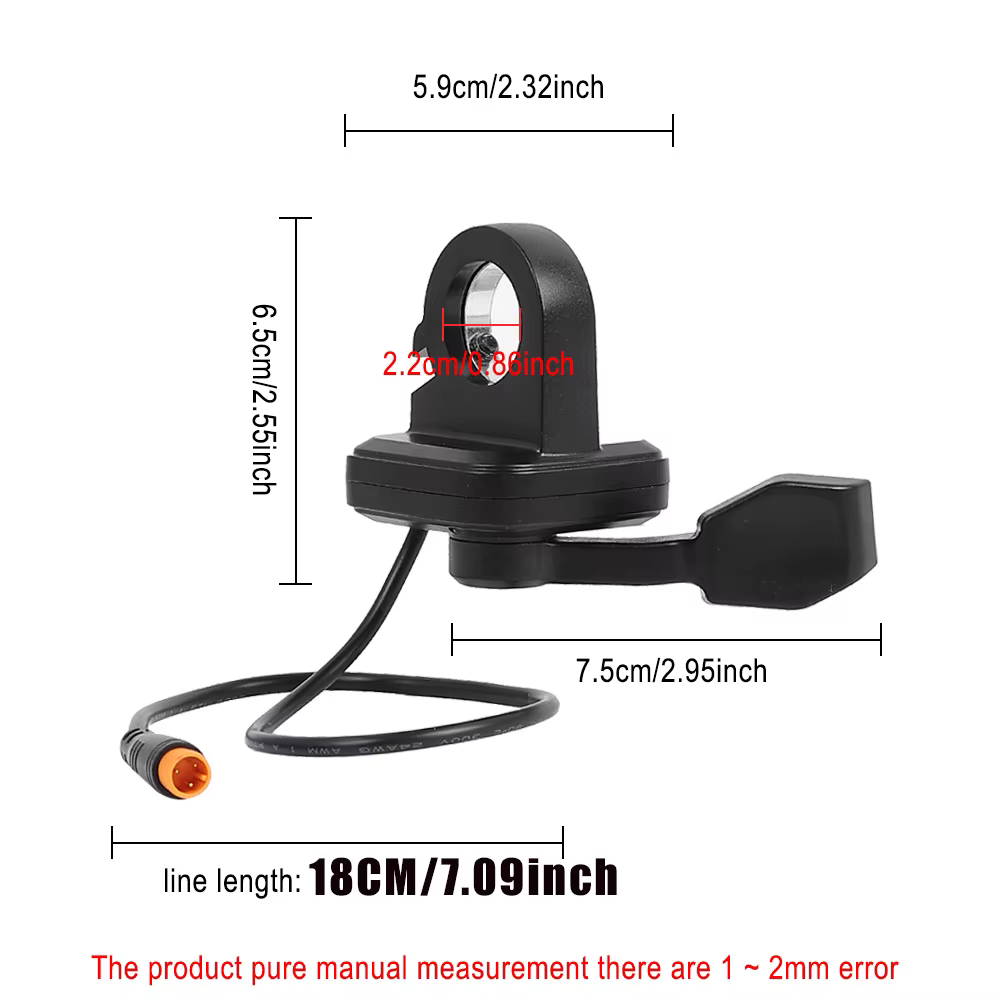 Accélérateur à pédale pour trottinette électrique iScooter iX3 iX4