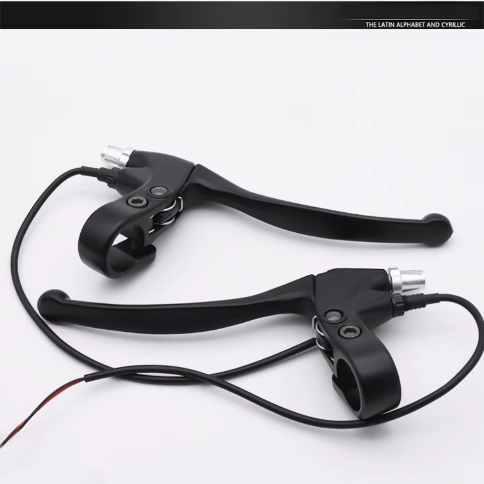 1 paire de leviers de frein arrière pour vélo électrique