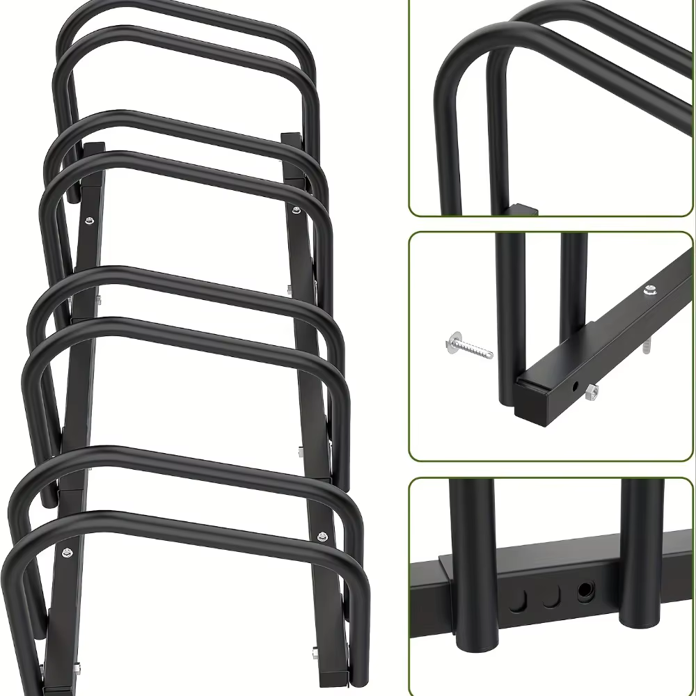 Support de stationnement au sol pour vélos de montagne