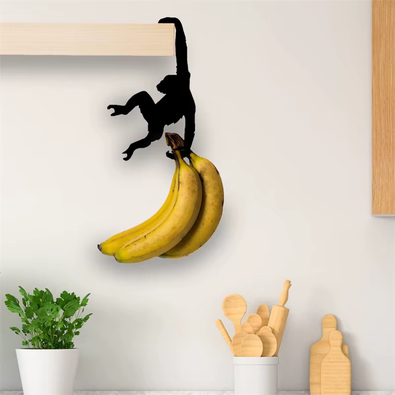 Support de rangement créatif pour bananes