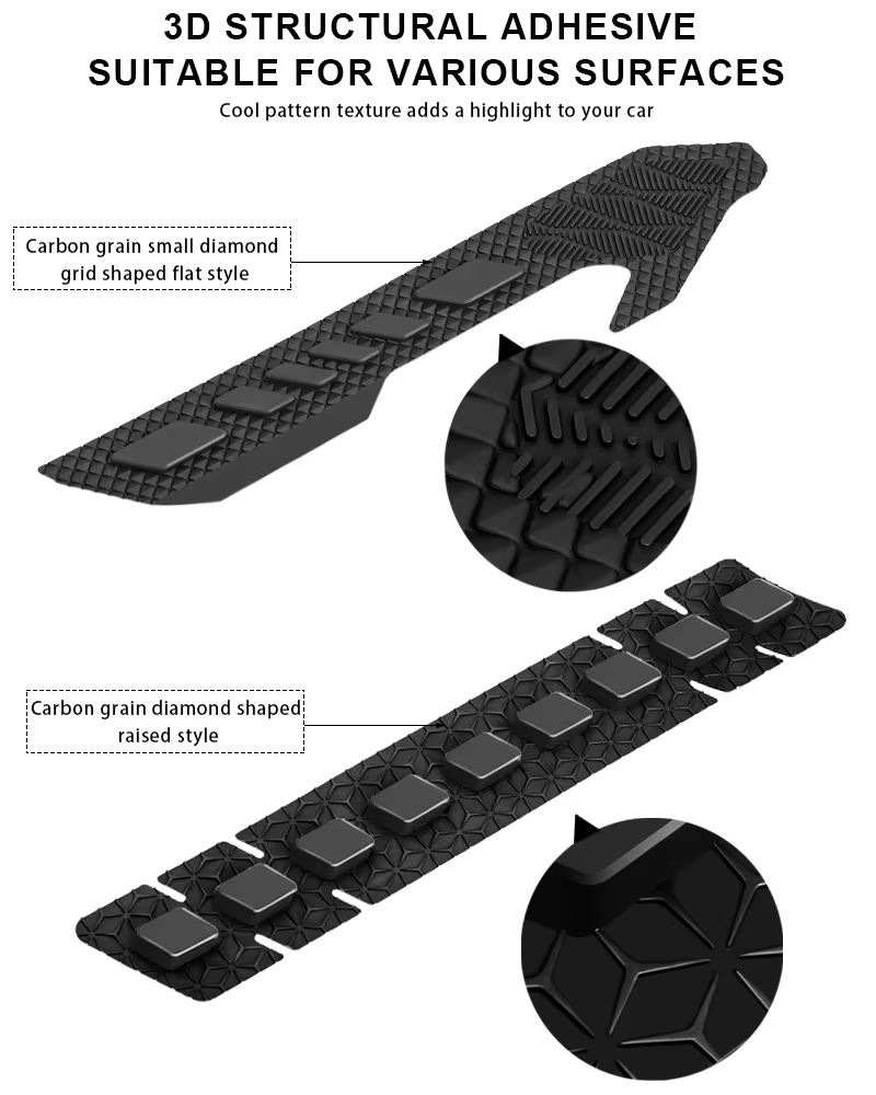 Autocollants de cadre de vélo en silicone 3D