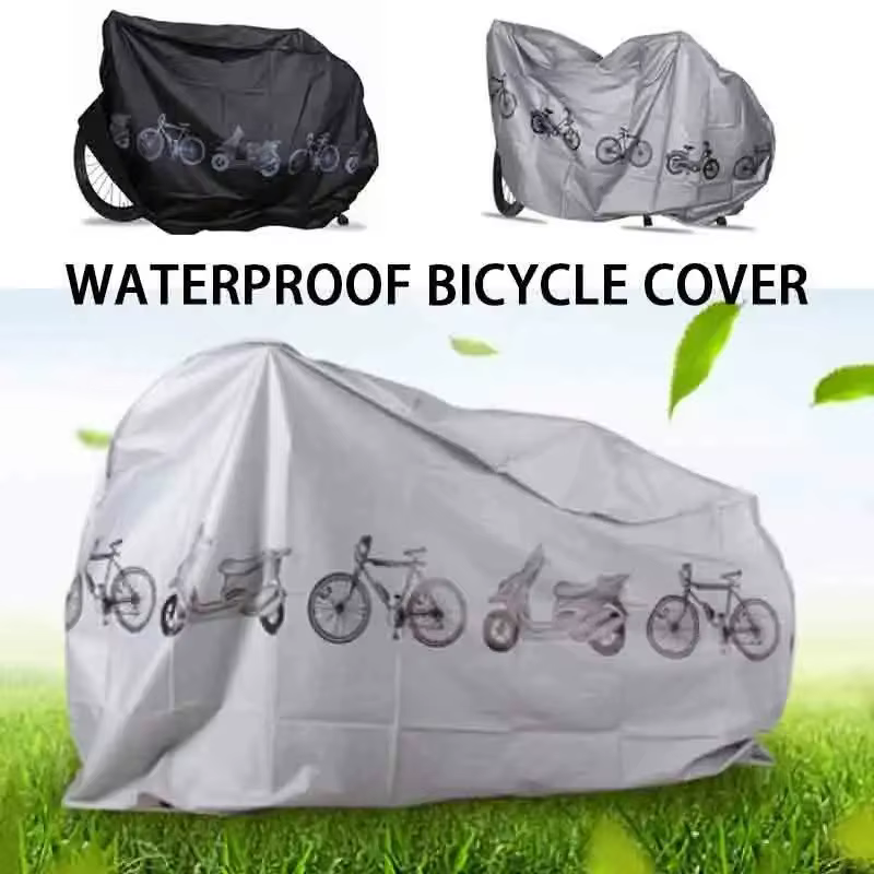 Housse de protection pour vélo et moto, imperméable, anti-poussière, anti-UV, protection extérieure, housse de vélo tout-terrain, accessoires de vélo toutes saisons
