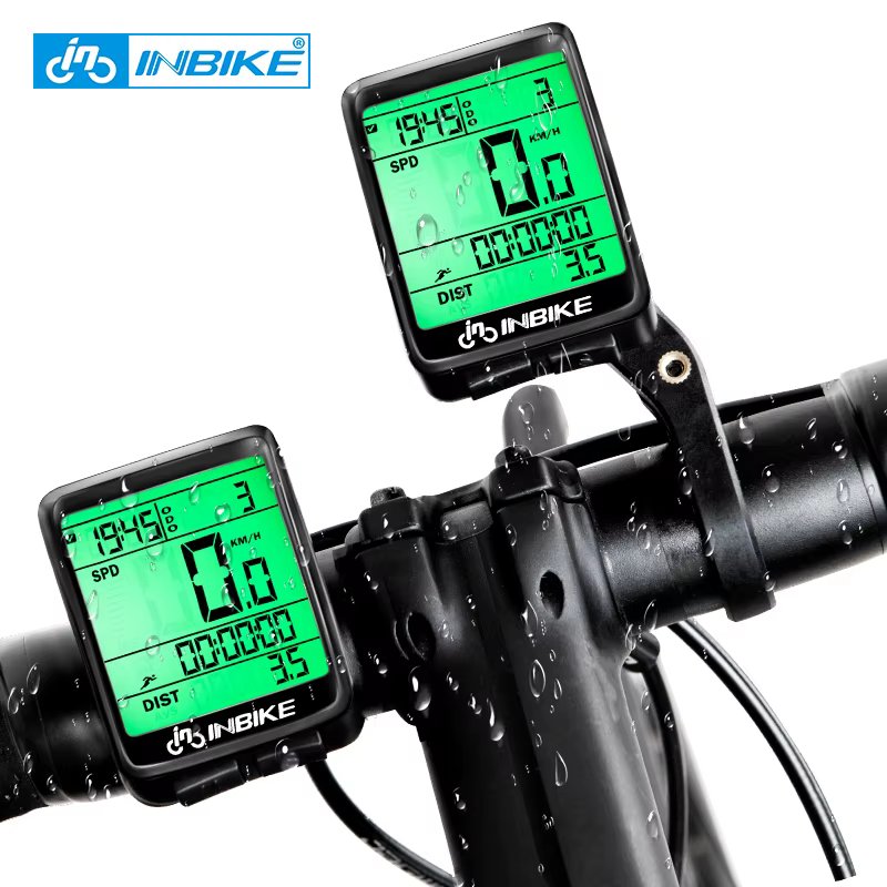Compteur de vitesse filaire sans fil étanche pour vélo de route