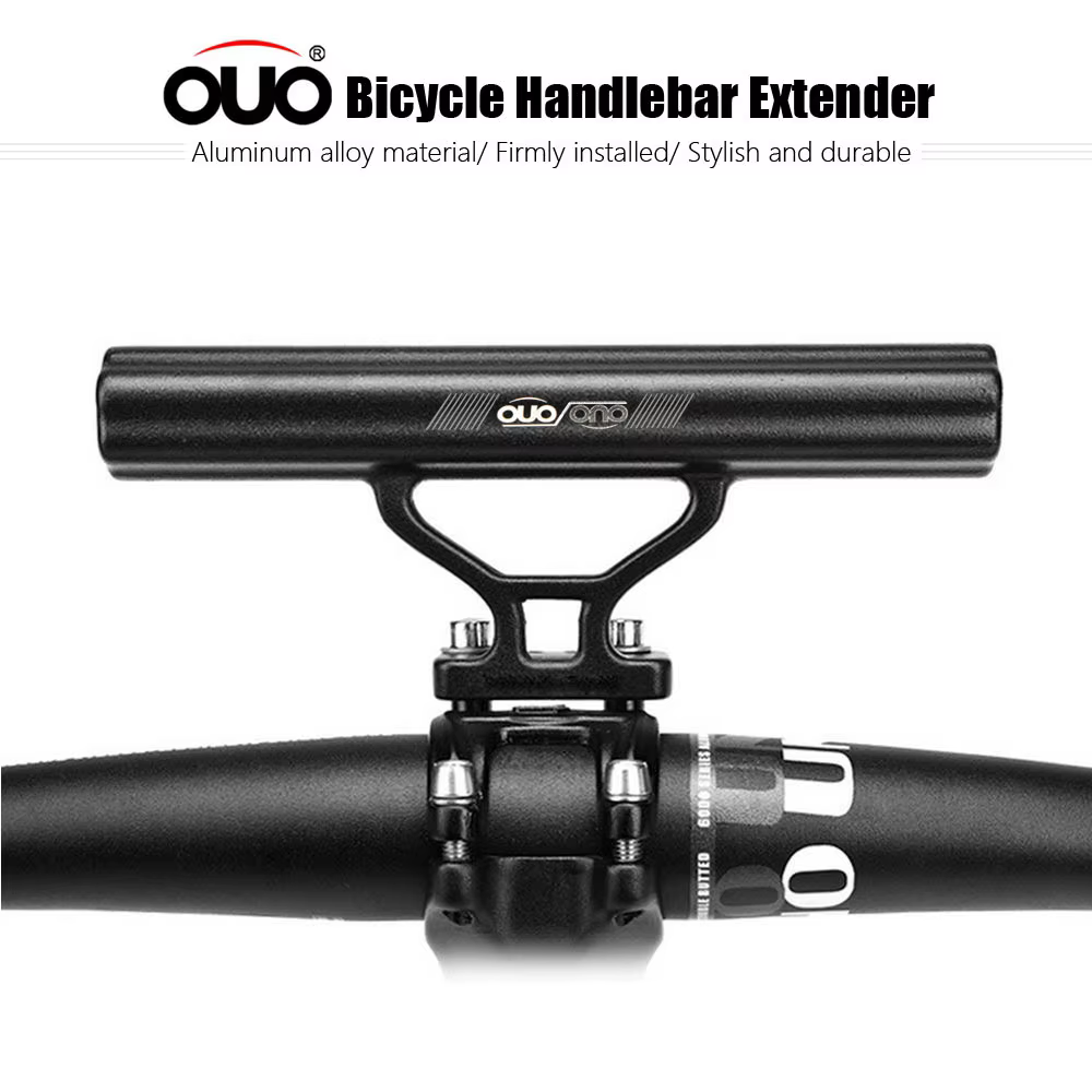 OUO support d'extension de guidon de vélo ultraléger en alliage d'aluminium, accessoire de cyclisme