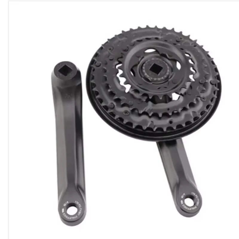Groupe de pédalier SHIMANO TOURNEY TY - VTT comprenant FC-TY301 42T/48T-170mm/175mm 3x8/7/6 vitesses et boîtier
