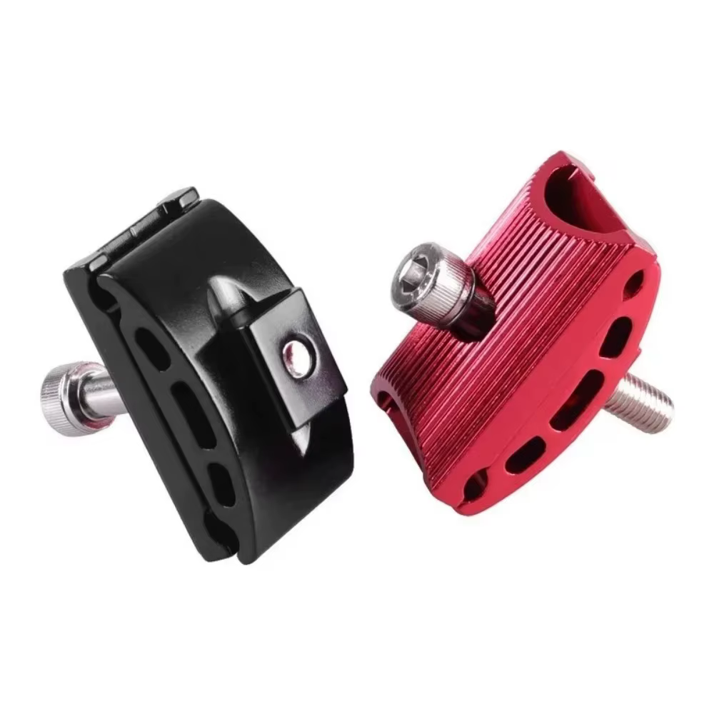 Collier de fixation de tige de selle de vélo à vis unique