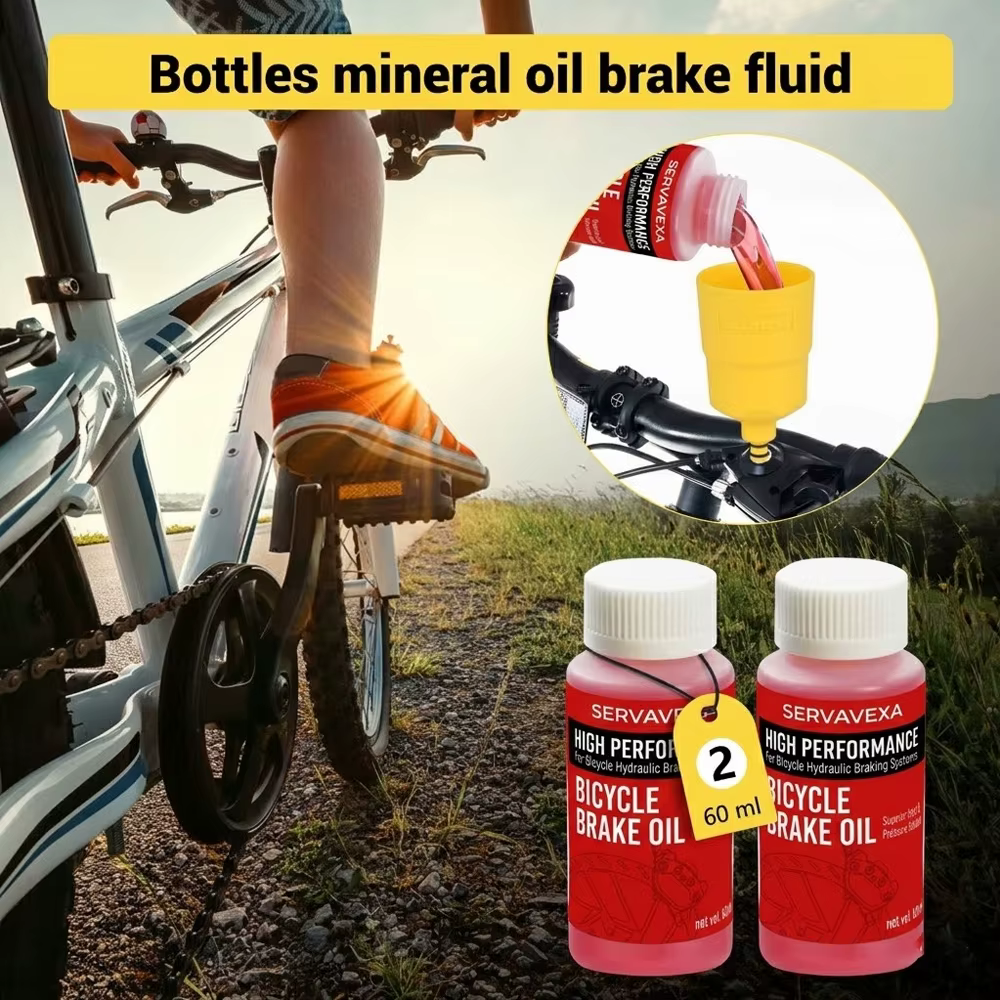 Kit de purge et de liquide de frein pour vélo