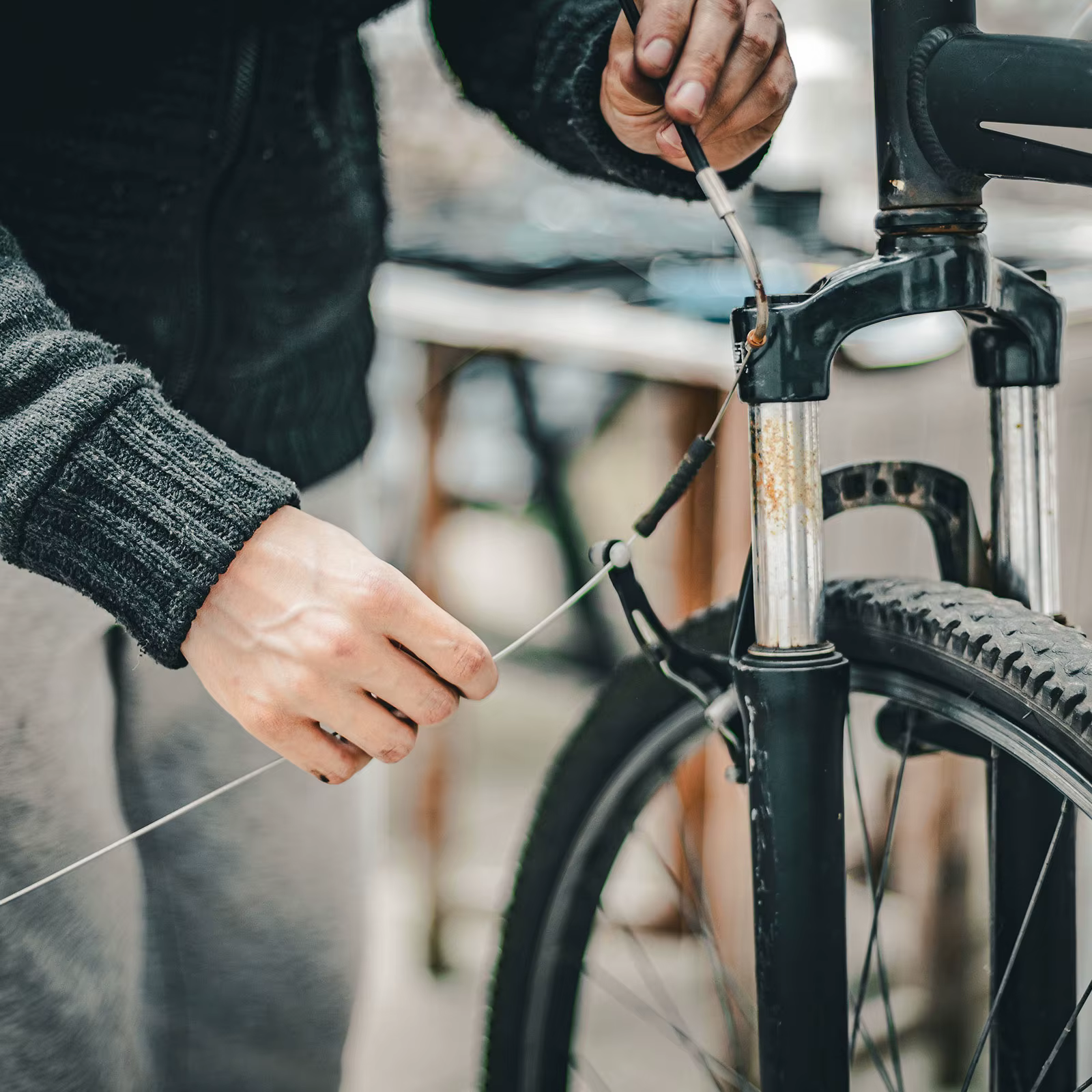 Kit de câbles de frein et de changement de vitesse de vélo de 2m/2.5m