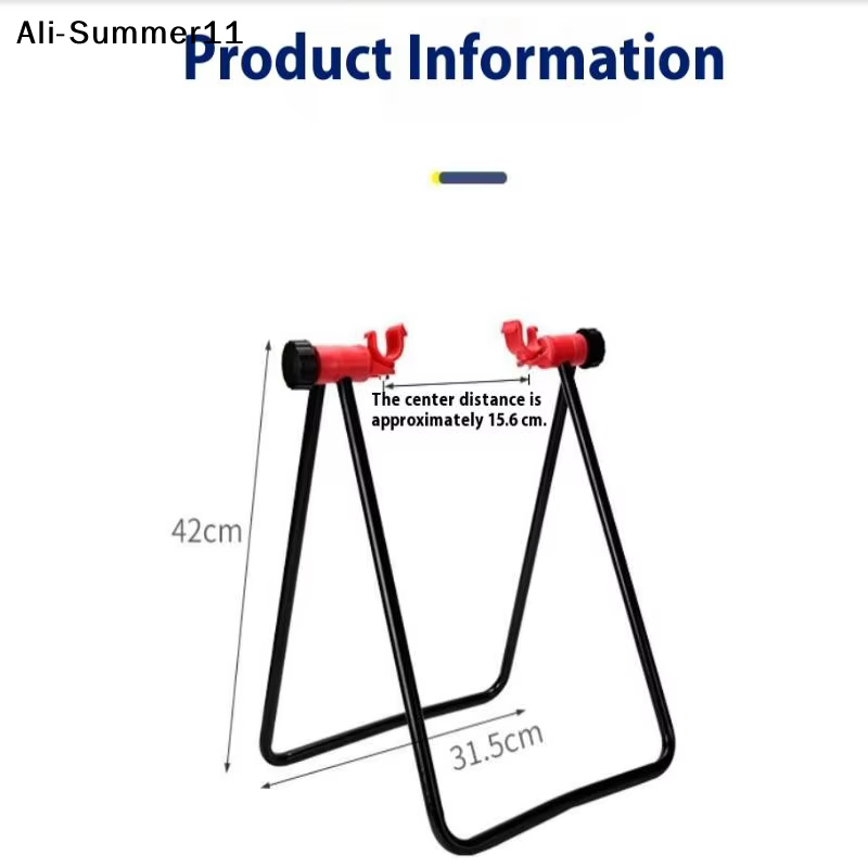 【A6L】1PC Support de stationnement vertical triangulaire pour vélo