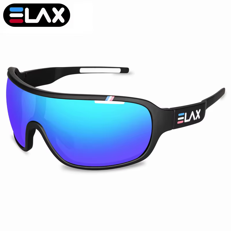 Lunettes de cyclisme ELAX BRAND avec protection UV pour hommes et femmes