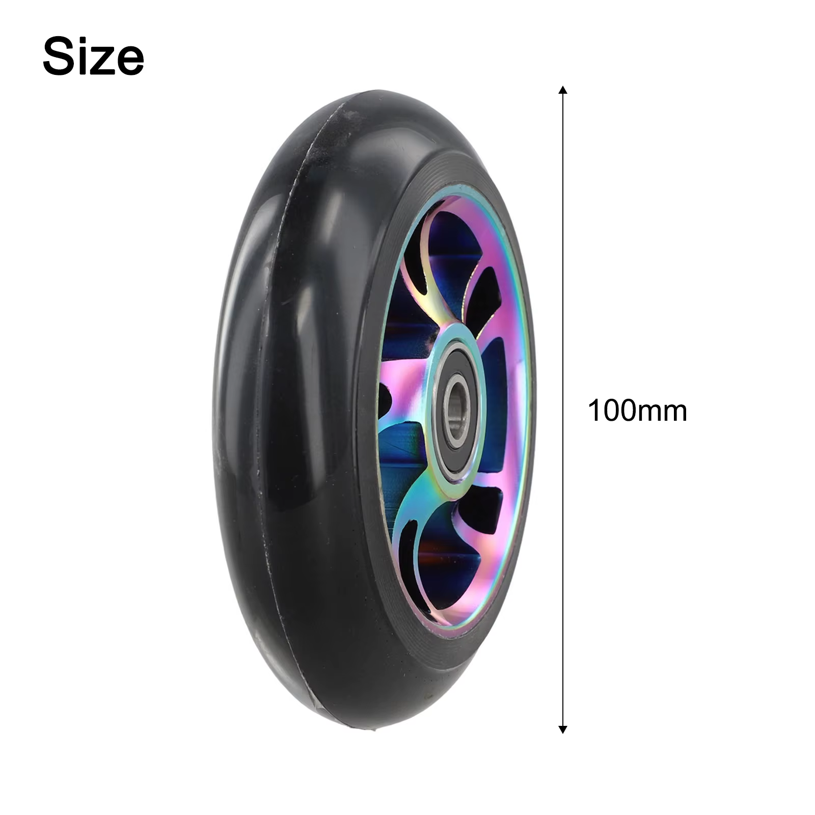 Roues de trottinette pro 100 mm (3