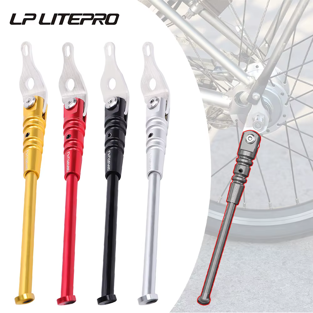 Béquille de vélo en alliage d'aluminium LP Litepro