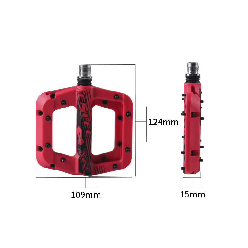 Pédale de vélo en Nylon de 9/16 pouces