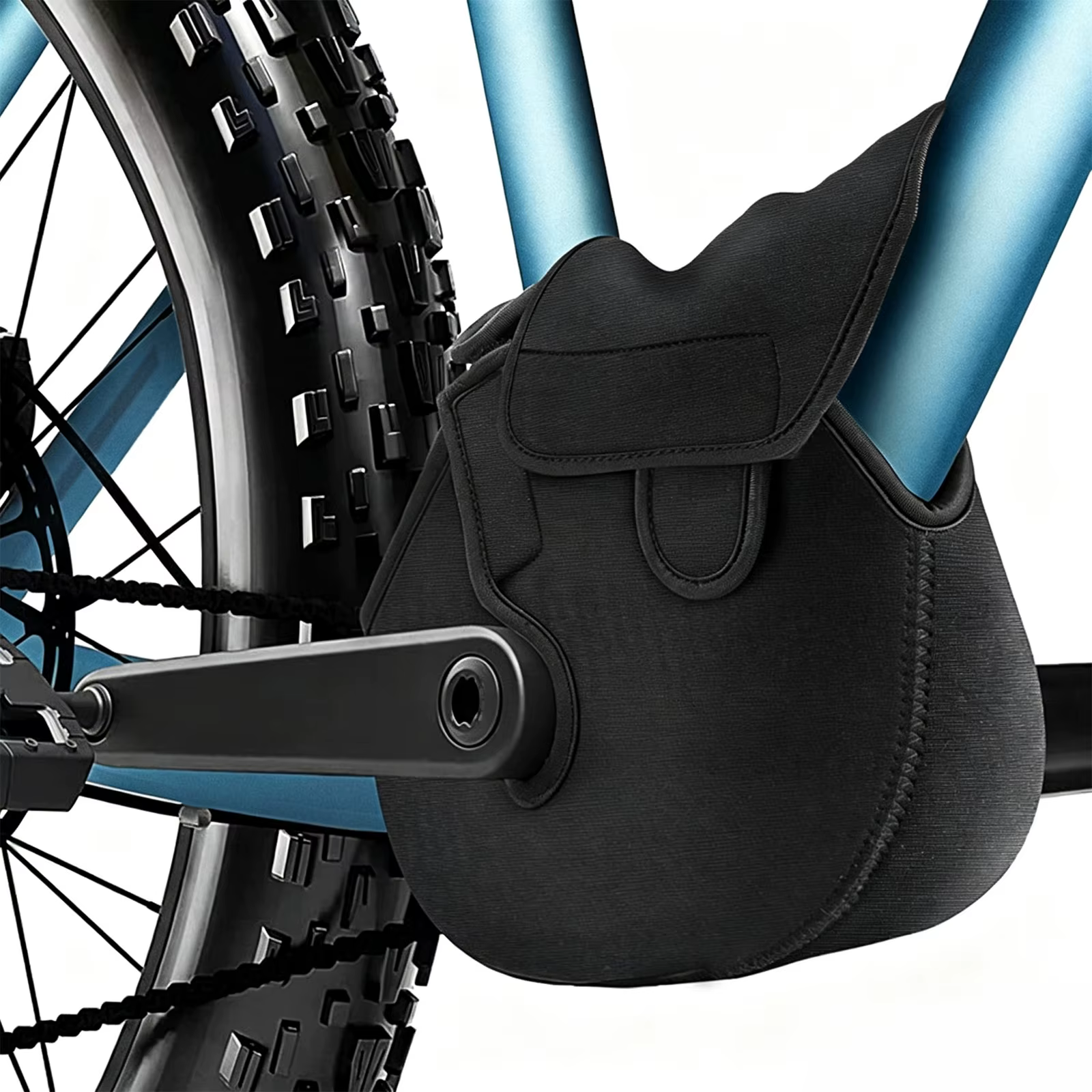 Housse de protection multifonctionnelle coupe-vent pour moteur de vélo électrique, pour le transport et le stockage
