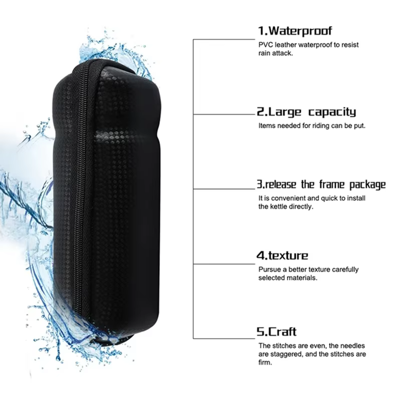 Boîte de rangement portable pour vélo de cyclisme