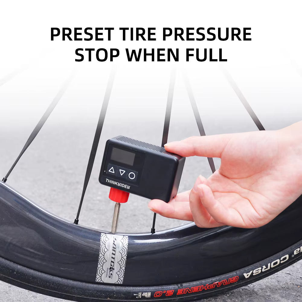 120 PSI Portable vélo de poche pompe à Air électrique MINI gonfleur de pneu