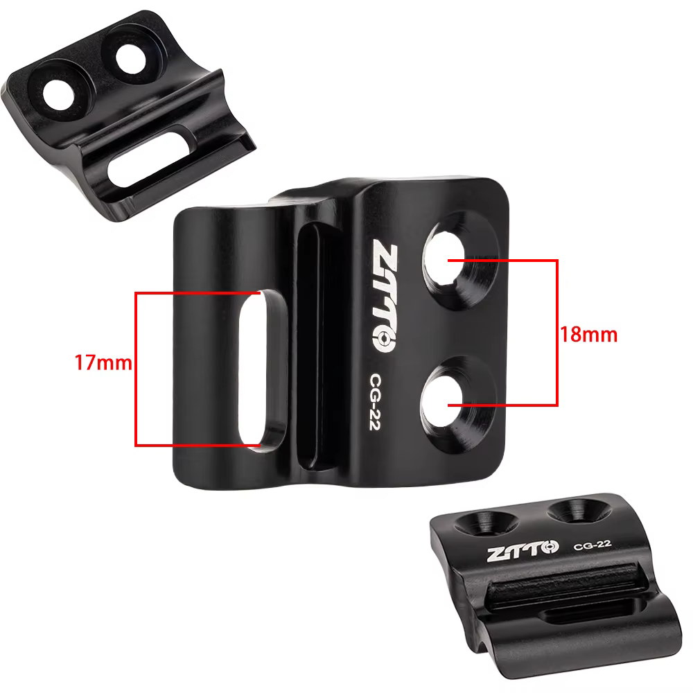 ZTTO Adaptateur de guide-chaîne pour dérailleur avant à fixation directe (Braze-on) pour vélos de route et gravel