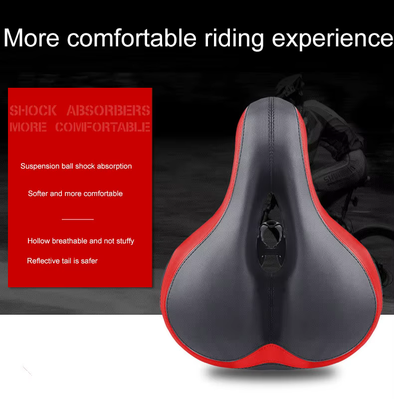 Selle de vélo éponge antichoc siège