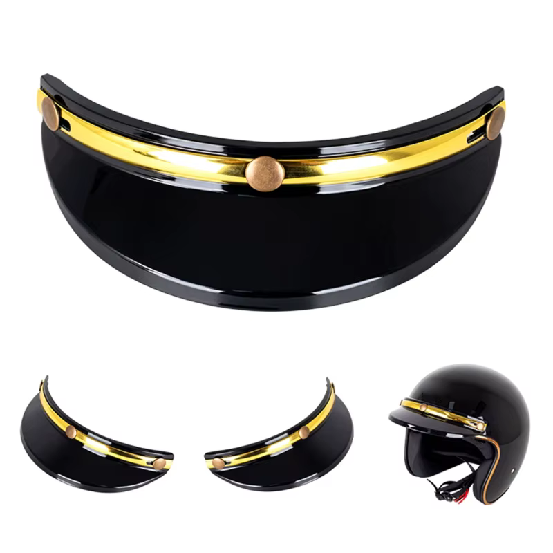 Hurbike-Pare-vent rabattable pour casque