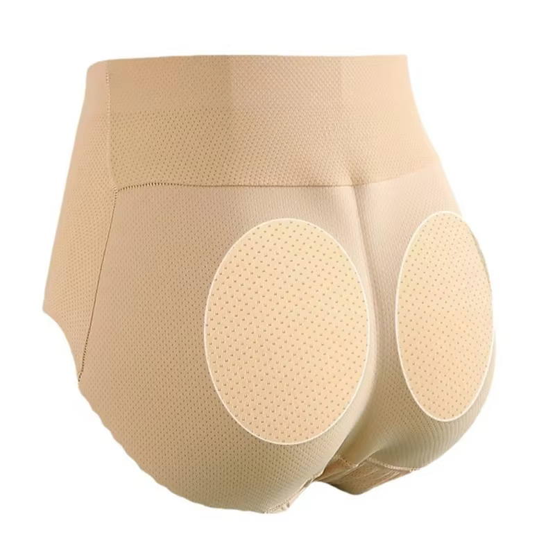 Femmes bout à bout rembourré contrôle culotte hanche rehausseur sous-vêtements Bodyshaper