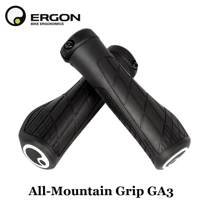 Ergon GA3 poignées ergonomiques pour vélo tout-montagne confort et Support de poignet pour vtt Trail antidérapant