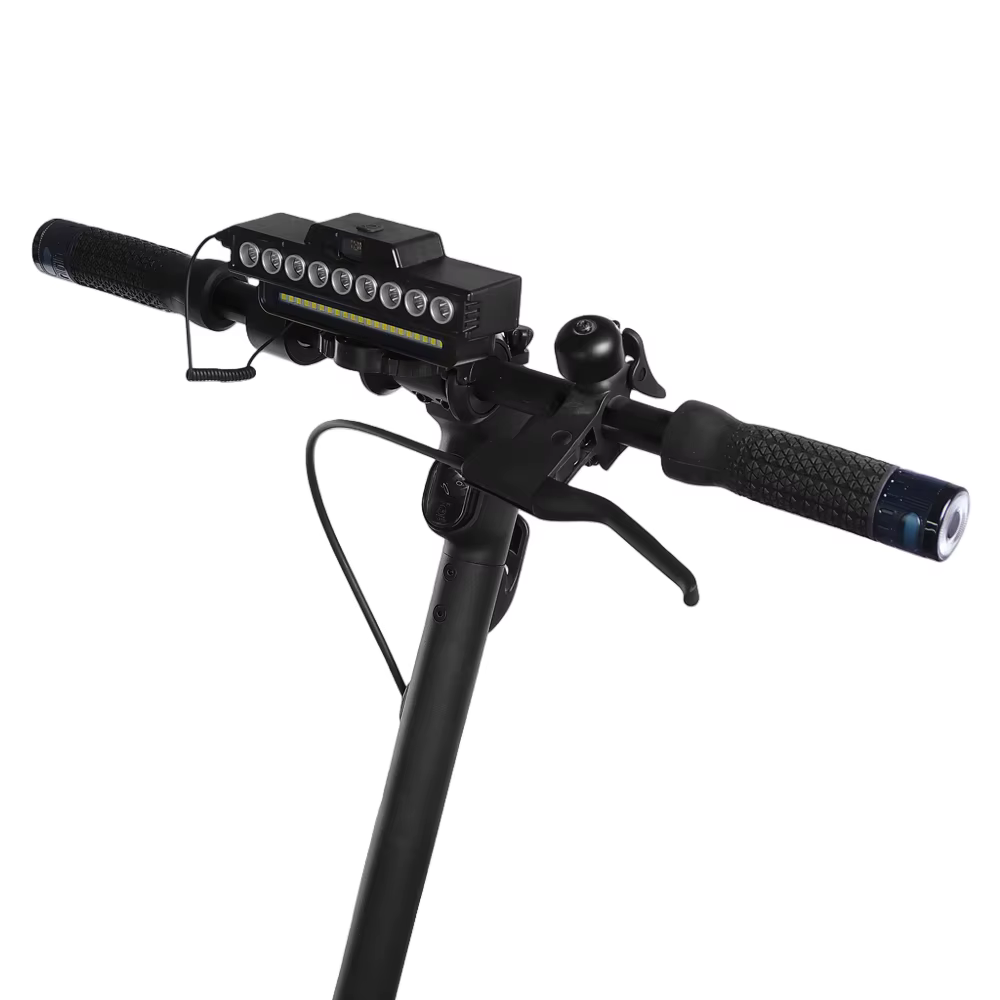 Phare avant à 9 LED pour trottinette électrique