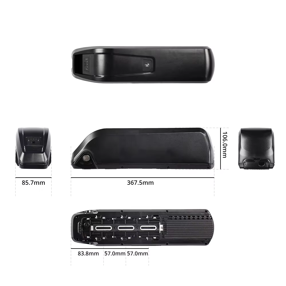 HaiLong A Ebike batterie boîte 42 pièces cellules vélo électrique vers le bas Tube boîtier avec Base de support 10S4P