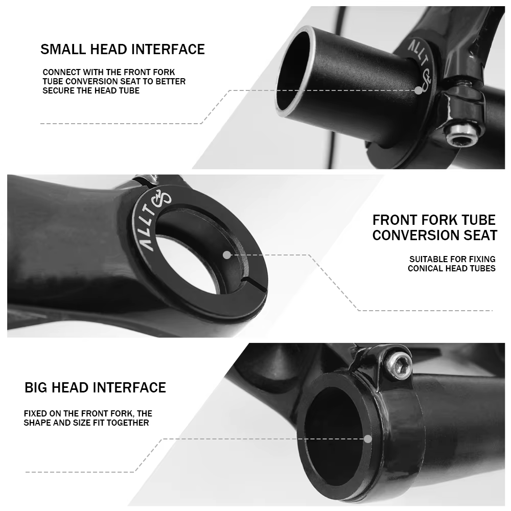 VTT vélo pour CANNONDALE gauche 1.0 2.0 remplacement de TUBE de fourche avant en alliage d'aluminium