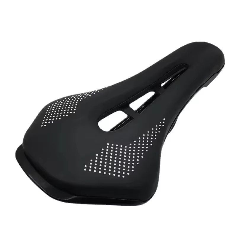 Selle de vélo siège route Rails en acier VTT coussin pour hommes antidérapant souple en cuir PU