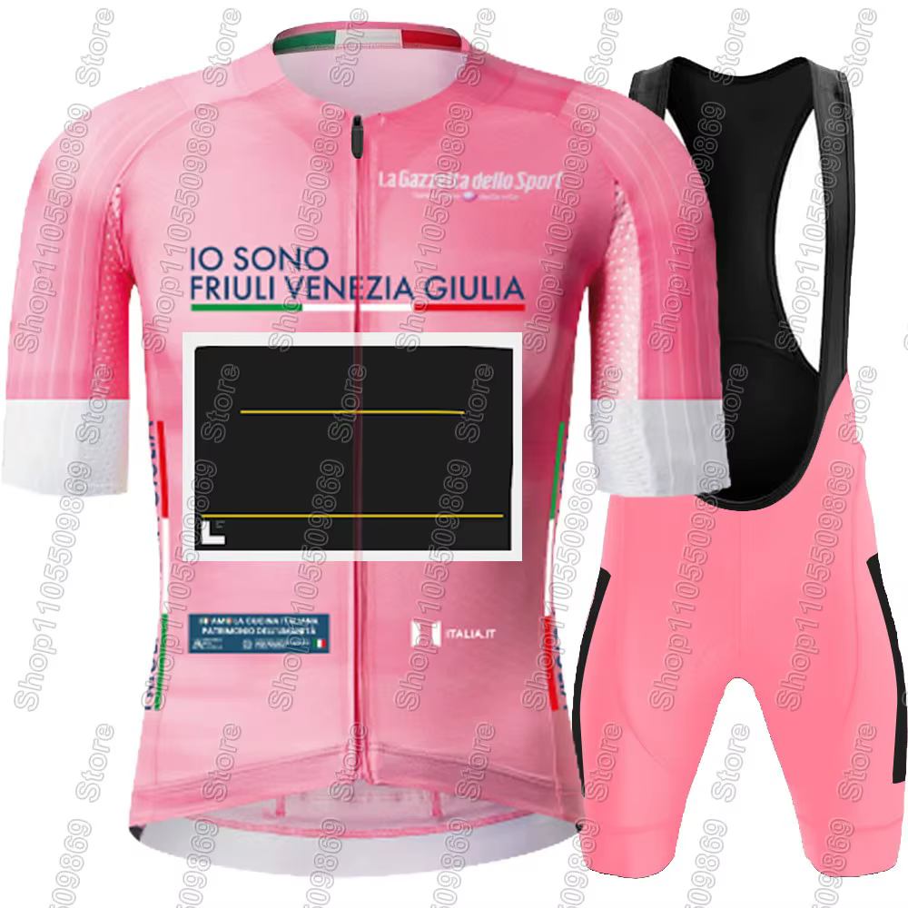 Ensemble de maillot de cyclisme rose 2026