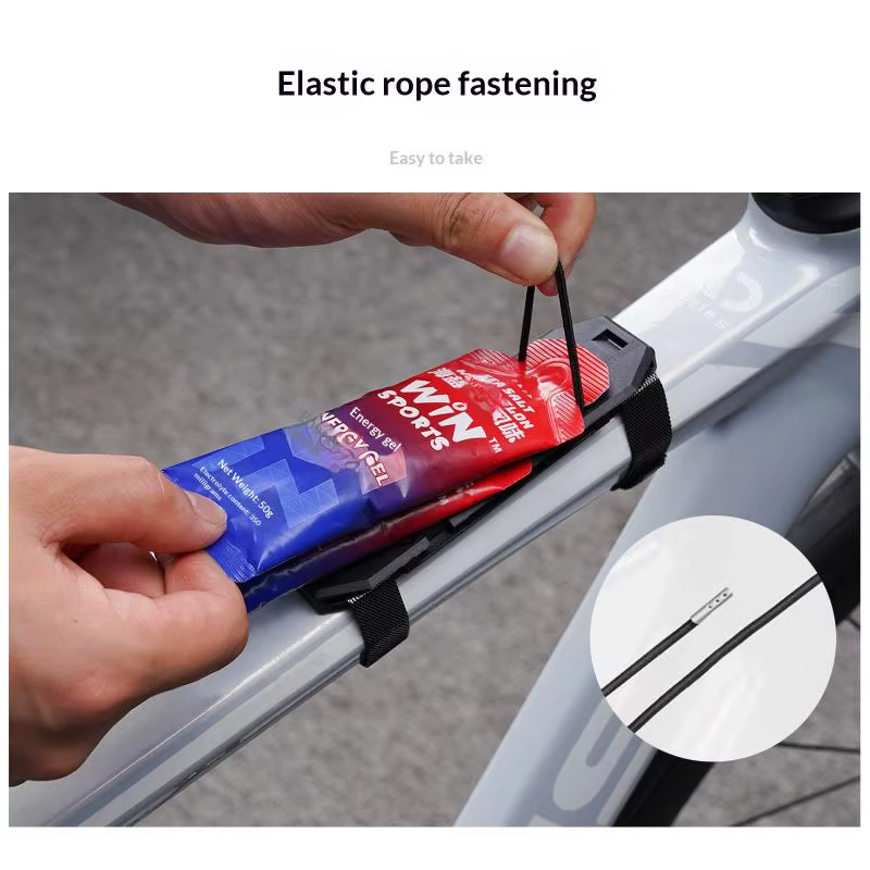 Boîte de rangement pour vélo pour gels énergétiques et barres