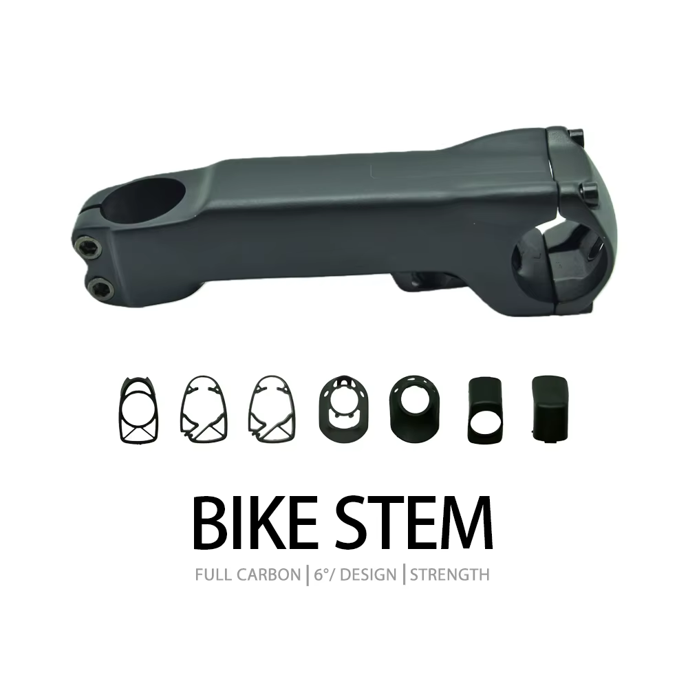 Full Carbon 6 ° Tige de vélo de route Aero Riser avec câblage interne intégré et cockpit dissimulé pour SL7 70mm-130mm