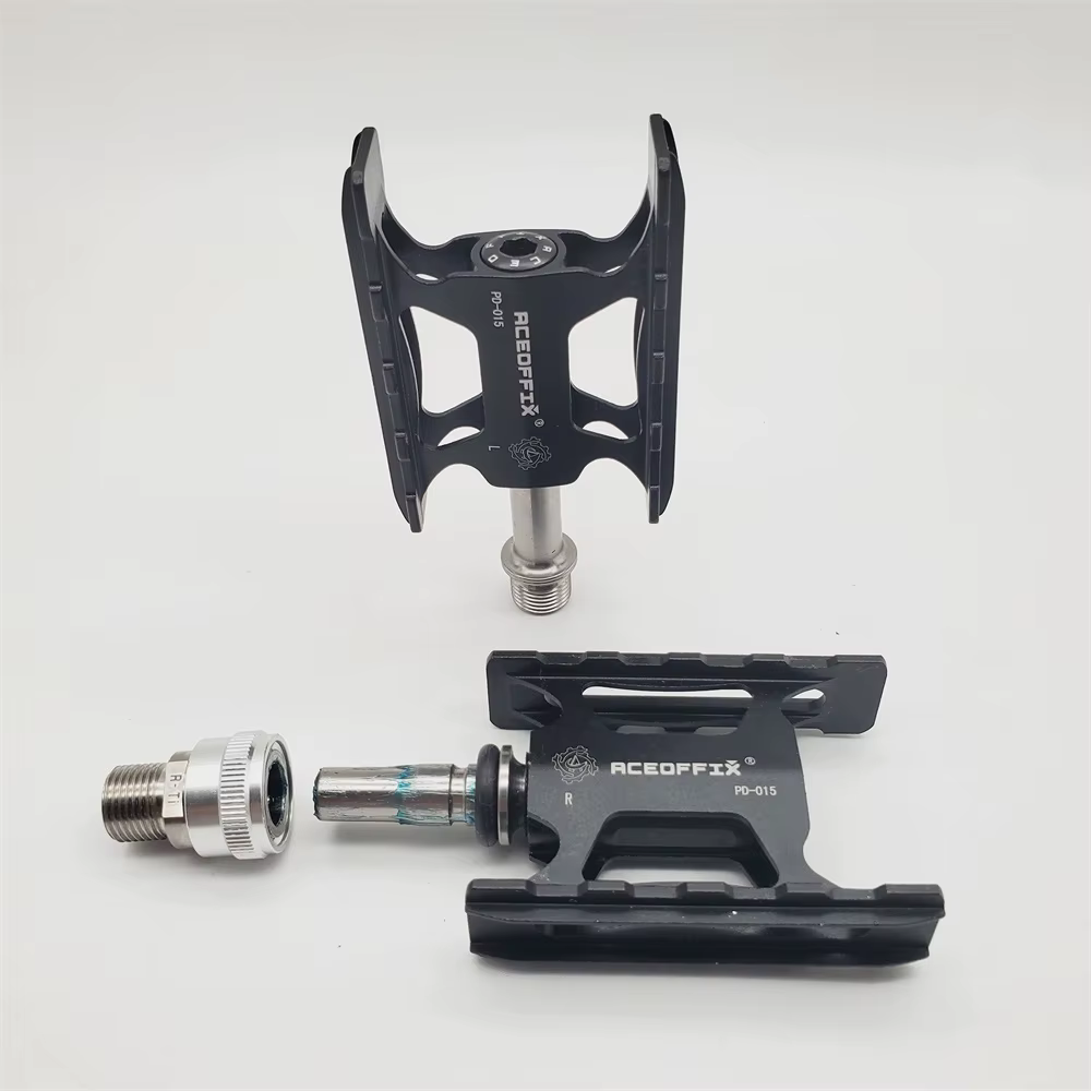 Aceoffix-Pédale de vélo en alliage de titane ultra légère pour Nunon